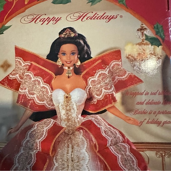 1997 Vintage New In Box Special Edition Happy Holidays Barbie - Picture 11 of 16